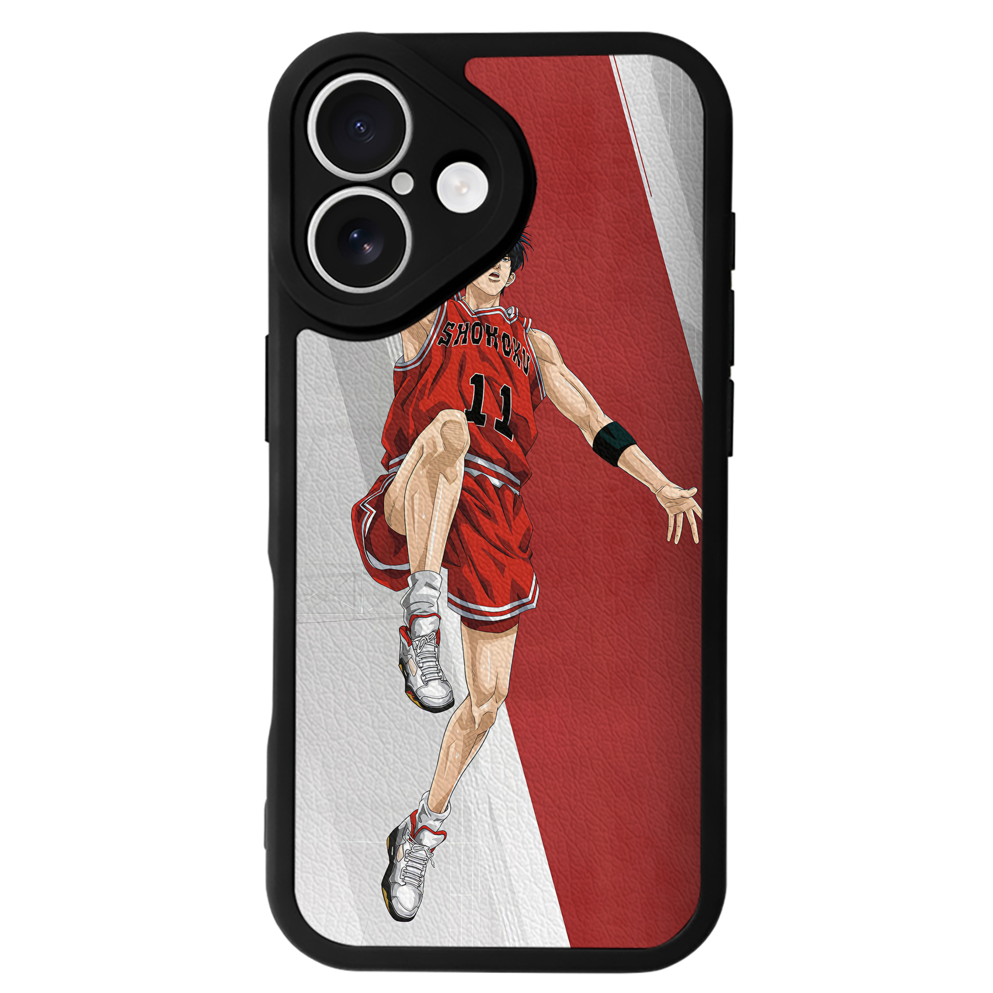 （画像用） SLAM DUNK／スラムダンク 【iPhone 16シリーズ対応】シリコンスマホケース（レザー調） 材質：シリコン